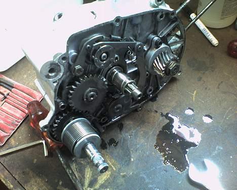 Yamaha fs-1 4 gear dx - gearkassen (motor renvation) billede 17