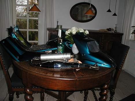 Yamaha bws / booster LC - vinterhi, skjolde og udst inden for sammen med motor ;) billede 8