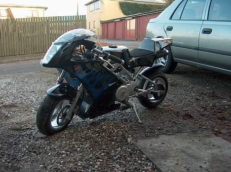 MiniBike 110cc SOLGT billede 2