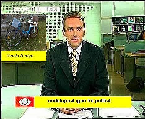 Honda Amigo U-sidevogn - ja var lige i TV-avisen billede 17