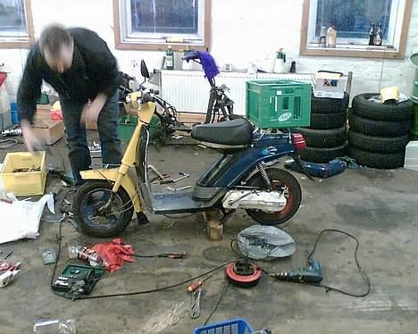 Yamaha Passola Alko Knallert - Ja sådan så hun ud før.. eller hun så værre ud billede 7