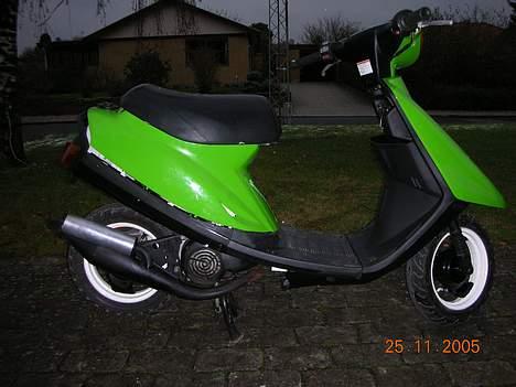 Yamaha Evo 70ccm jog (solgt) - sådan så den ud da den blev solgt, som nyrenoveret og std motor (udover gsp´en) billede 8