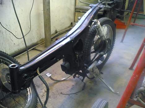 Yamaha fs1 dx (til salg) - Så er der kun stel og baghjul tilbage billede 9