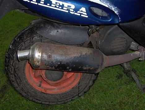 Gilera Stalker - min ´´flotte´´ udstødning.. Den bliver snart malet sort.  billede 6