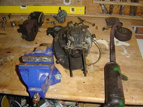 Vespa Ciao (Projekt) :D - Før billede 4