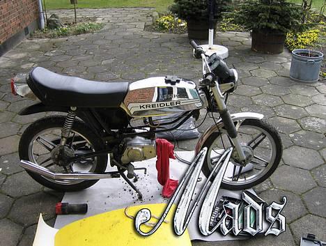 Kreidler Flott 1,2 hk 2 gear  - Også fra påsken, igang med at rense det hele. billede 7