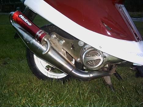 Yamaha Jog as Stjålet dusør give - nyt hebo titan med chrom blæseskjold og chrom grisetryne billede 9