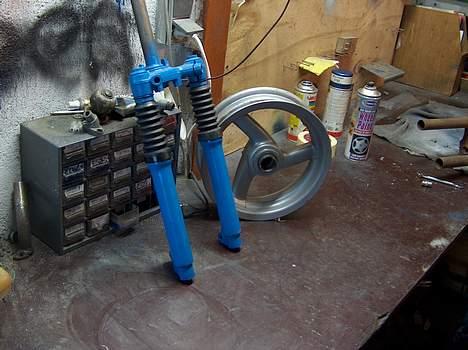 Yamaha jog (Solgt) - forgaffel og fælg billede 6