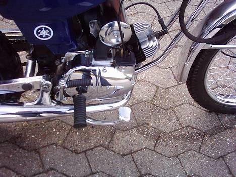 Yamaha fs-1 dx solgt www.lightgadgets.dk -  helt nyt billed   min forchromet motor blok som lige har fået lidt autosol billede 3