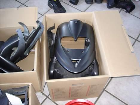 Gilera Stalker (projekt) - lige lidt flere billeder af skjoldene og alt det andet der skal males billede 10