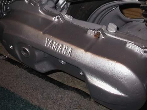 Yamaha Jog FS  - Kickstarter skjold sandblæst og malet billede 10