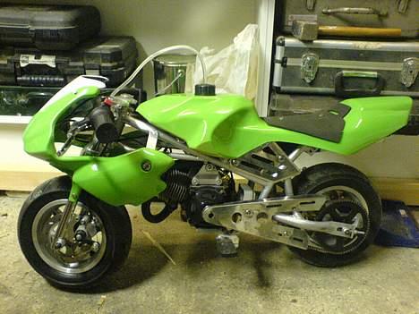 MiniBike kawasaki ~ SOLGT - billede 1
