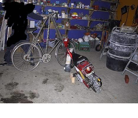 Suzuki fz50 Projekt sonic solgt billede 18