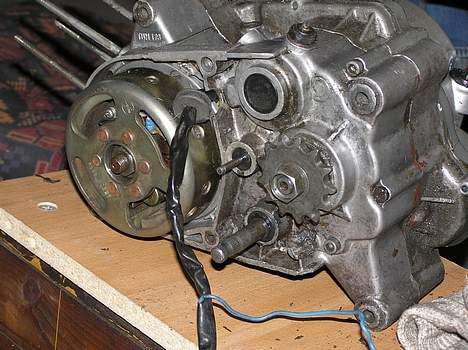 Yamaha Fs-1  4 gear - Før den blev skilt af og renset :P billede 9