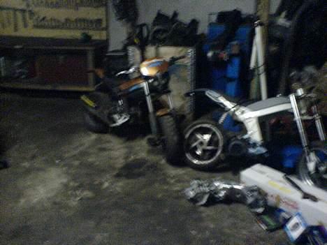 Yamaha neos solgt!!!! - ja jeg har også 2 stk. street maic til og stå den ene er nu et projekt... billede 14