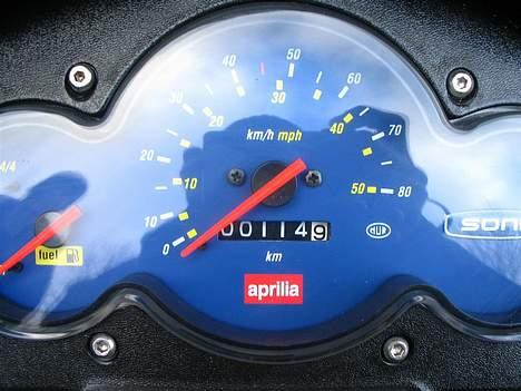 Aprilia Sonic ts LC solgt - som den så ud da jeg fik den ..  billede 4