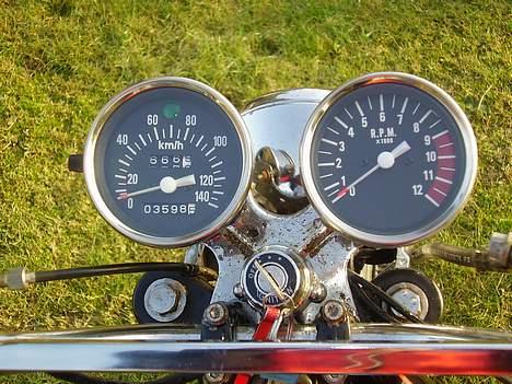 Yamaha 4 gear dx fs1 =Solgt= - spidometer & omdreningstæller billede 9