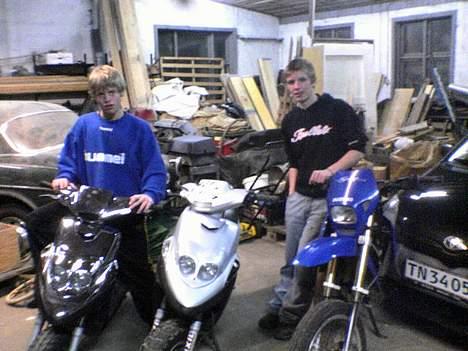 Yamaha bws ng(solgt) - det er så min og de 2 andre er min fætters..... billede 8