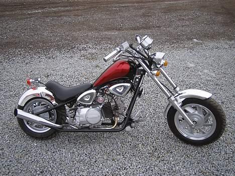 MiniBike Chopper 110cc Byttet billede 1