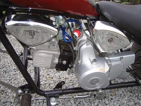 MiniBike Chopper 110cc Byttet billede 8