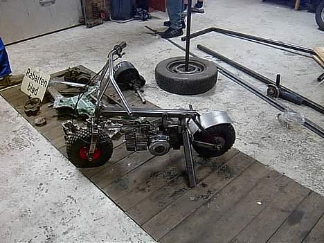 Puch "minibike" Projekt  - i starten af projekt forløbet billede 3