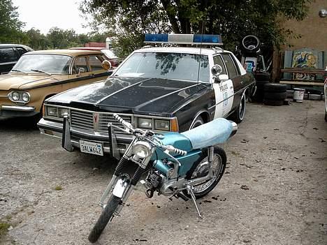 Yamaha FS-1 K1 "Samlesættet"  - Heldigvis var det kun vores egen politibil ;) billede 9