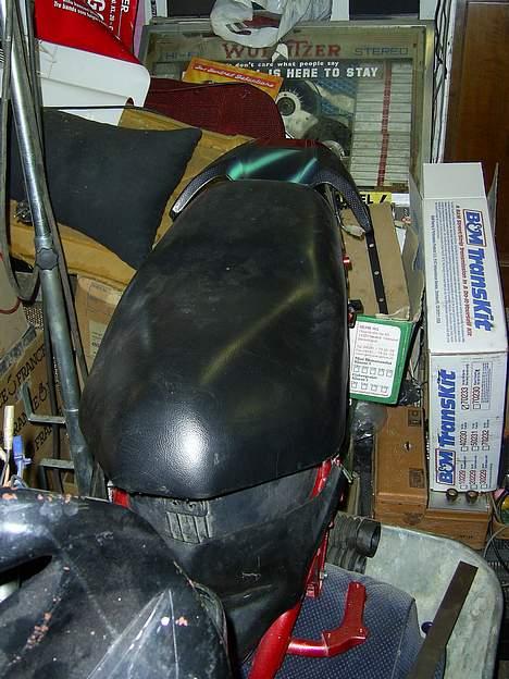 PGO PMX (Stylingsprojekt) - Passer ganske godt i forhold til sædet, plus når sideskjoldene kommer på... billede 11