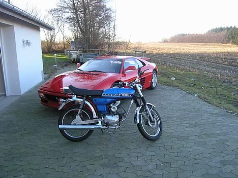 Yamaha 4 Gear - SOLGT - pappas er den røde og min er den blå ... :D billede 19