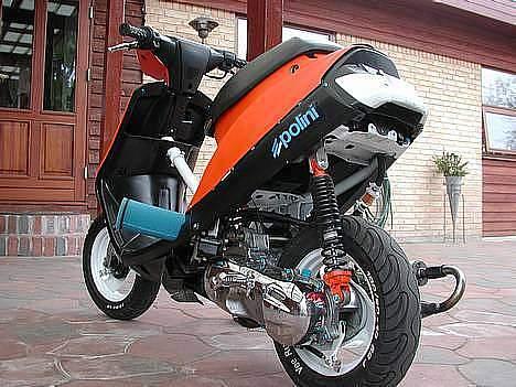 Yamaha jog Byttet - sådan så den ud før billede 9