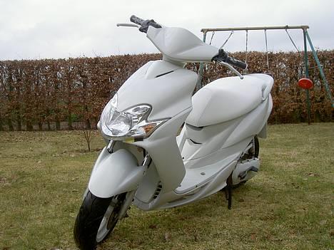 Yamaha Jog R - Hvid - solgt - og min spoil billede 15