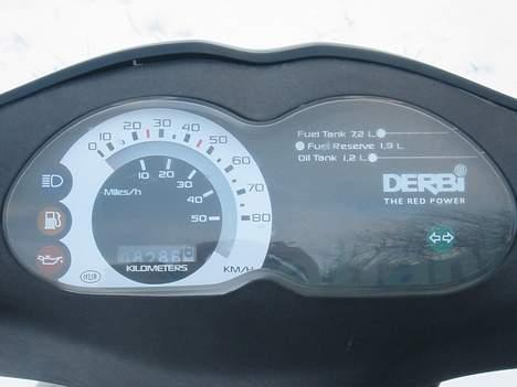 Derbi Atlantis Bullet >>SOLGT<< - Det noget kedelige speedometer billede 6