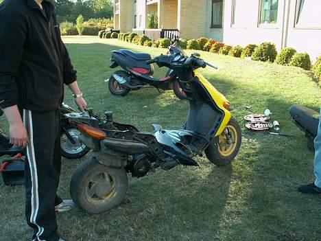 Gilera Stalker [Solgt] - Da jeg lige havde fået den .. Biggen i baggrunden! billede 7