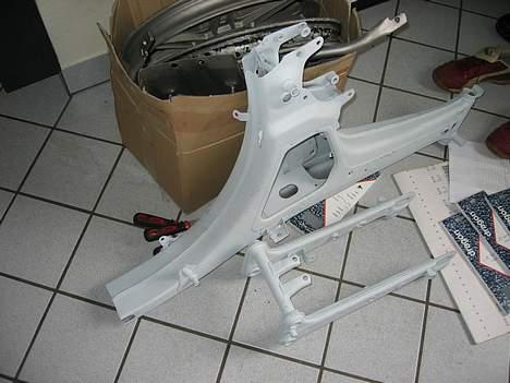 Puch GP N-SSL Flagskib PROJEKT - Metalliseret stel og bagsvinger billede 1