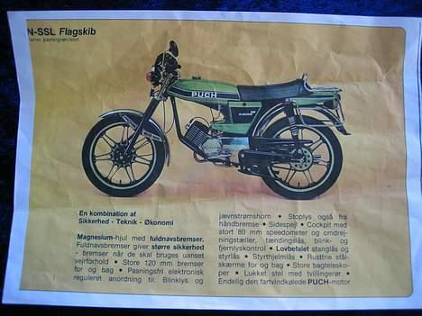 Puch GP N-SSL Flagskib PROJEKT - Original salgspjece billede 6