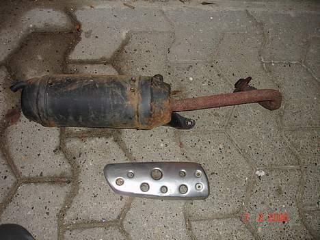 Gilera Stalker aKa Humlebien - udstødning før billede 12