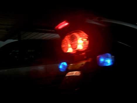 PGO Dr. BIG (solgt) - blå dioder i blinklysene, lyser når jeg bremser. billede 11