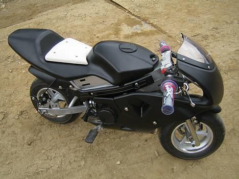 MiniBike Pocketbike 49 ccm Black billede 14