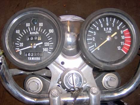 Yamaha 4 Gear- DX Solgt. - De fine speedometere! :D Og de virker 100 % billede 4