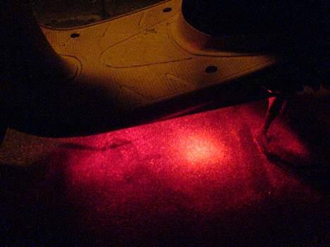 Honda SFX - totalsmadret! - Har som sagt 14 dioder på .. Her ses en del under bundskjoldet...  billede 3