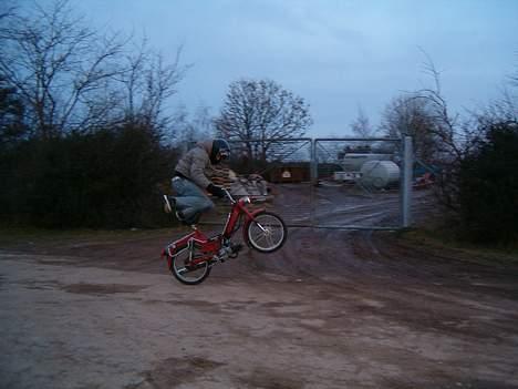 Puch Maxi 2 gears "FØR" - lækkert hop, på baghjul :D billede 11