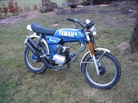 Yamaha 4 Gear 1974 =SOLGT= - Nice :D næsten lige da jeg fik den billede 1