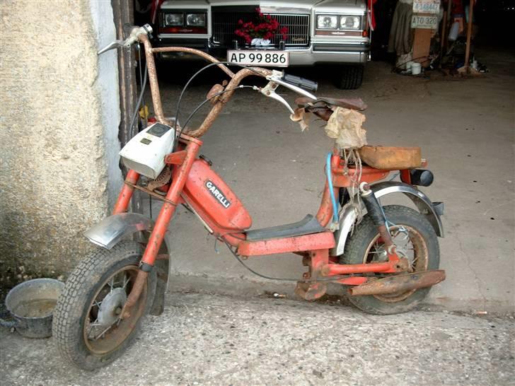 Garelli Katia + Zip - Sådan så den ud da jeg købte stellet :) billede 12