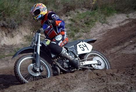 Honda CR 125 R med 85ccm motor - dæmper i bund til grand national 2005 billede 5