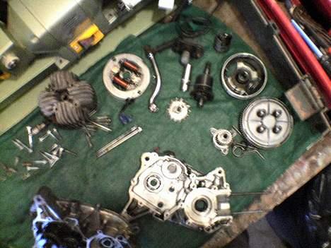 Yamaha fs1 4 gear (solgt) - hele motoren billede 4