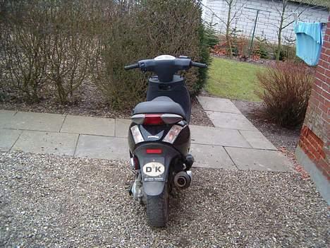 Piaggio New Zip byttet - min zip før den blev malet billede 4