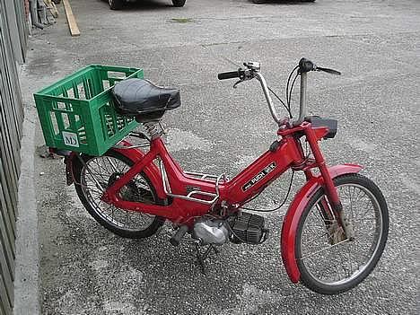 Puch Maxi K "Krystallen" - Ja sådan har den så set ud inden jeg begyndte på min store projekt ! .. billede 16