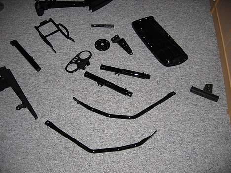 Puch GP N-SSL Flagskib PROJEKT - Så er de fleste dele kommet fra maler!! billede 17