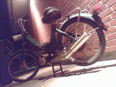 Puch k  '' Projekt  '' - her er min puch som den står nu.. den er fee var.. billede 2