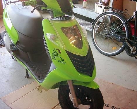 Aprilia Sonic - Efter den havde været til lakering første gang billede 17