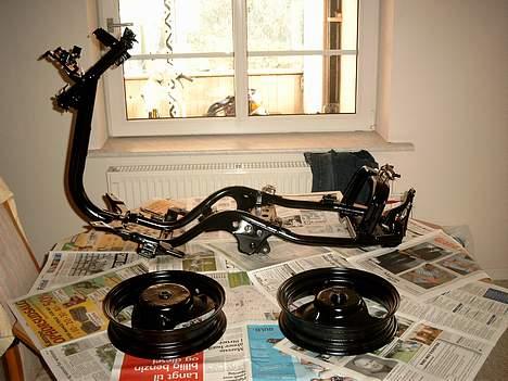 Yamaha Jog FS Gold (Solgt) - Sandblæst og malet  billede 2